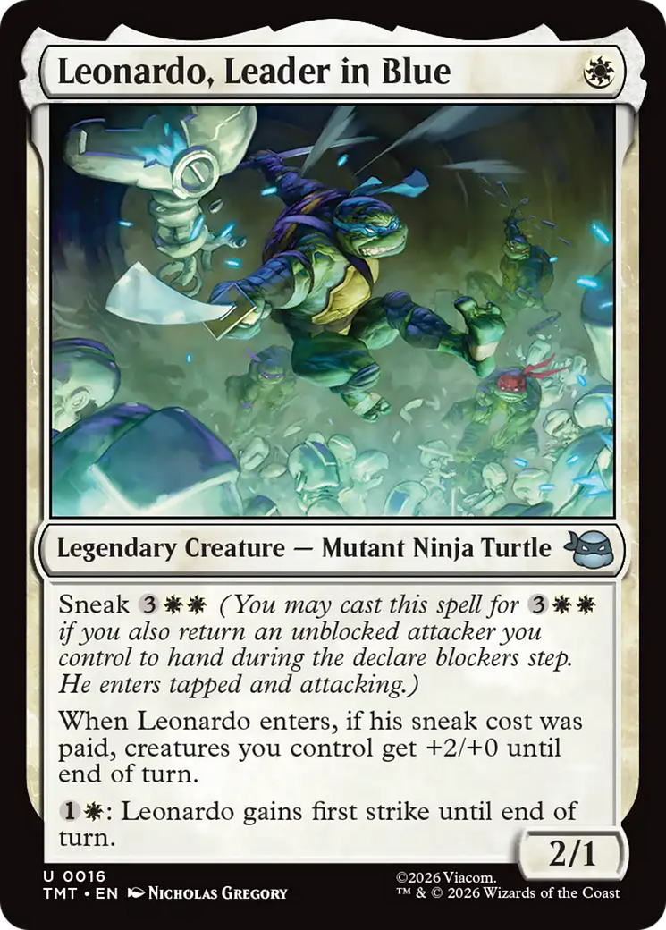 Leonardo, Leader in Blue [Teenage Mutant Ninja Turtles] | Deep Dive Games St. Marys