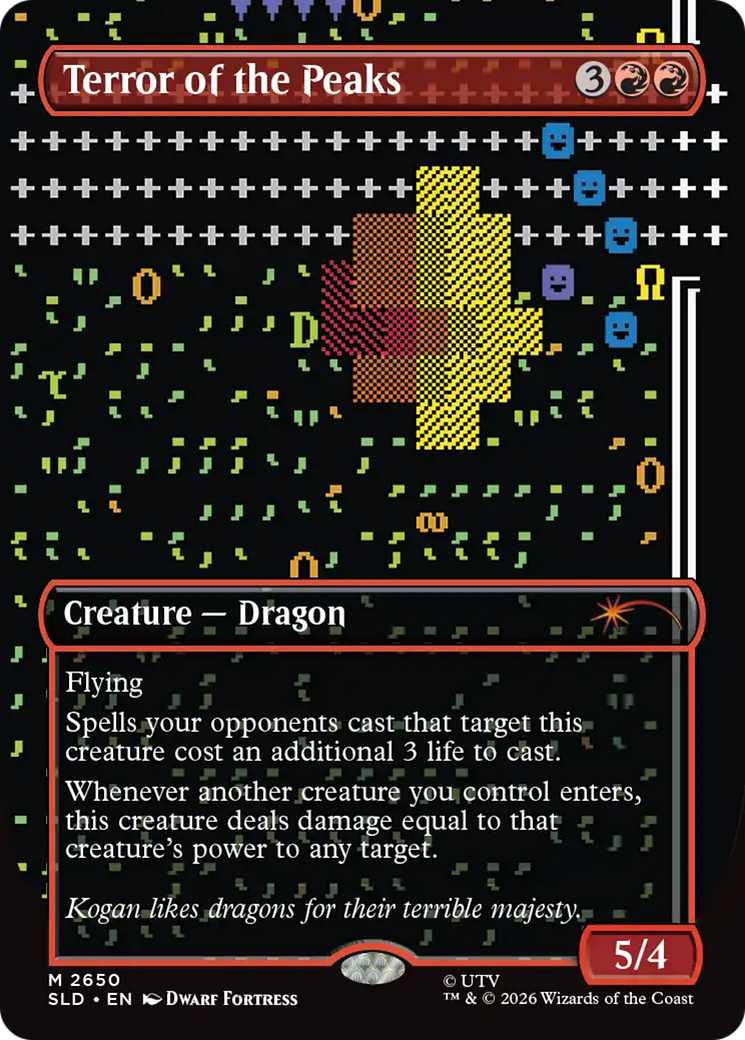 Terror of the Peaks [Secret Lair Drop Series] | Deep Dive Games St. Marys