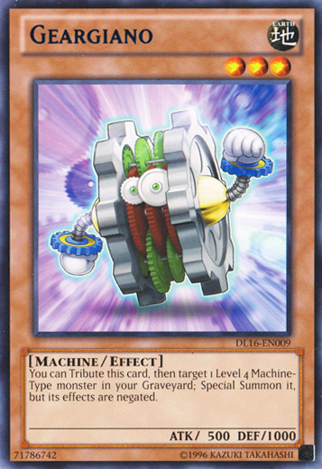 Geargiano (Blue) [DL16-EN009] Rare | Deep Dive Games St. Marys