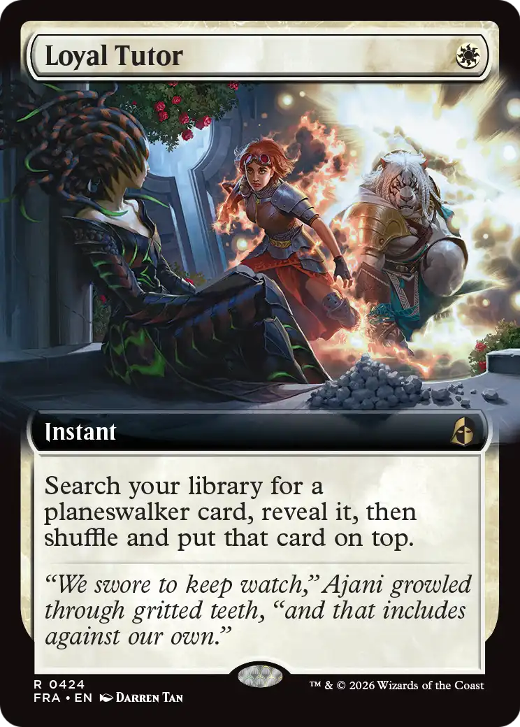 Loyal Tutor (Extended Art) [Reality Fracture] | Deep Dive Games St. Marys
