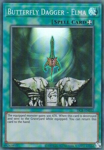 Butterfly Dagger - Elma (25th Anniversary) [DCR-EN032] Super Rare | Deep Dive Games St. Marys