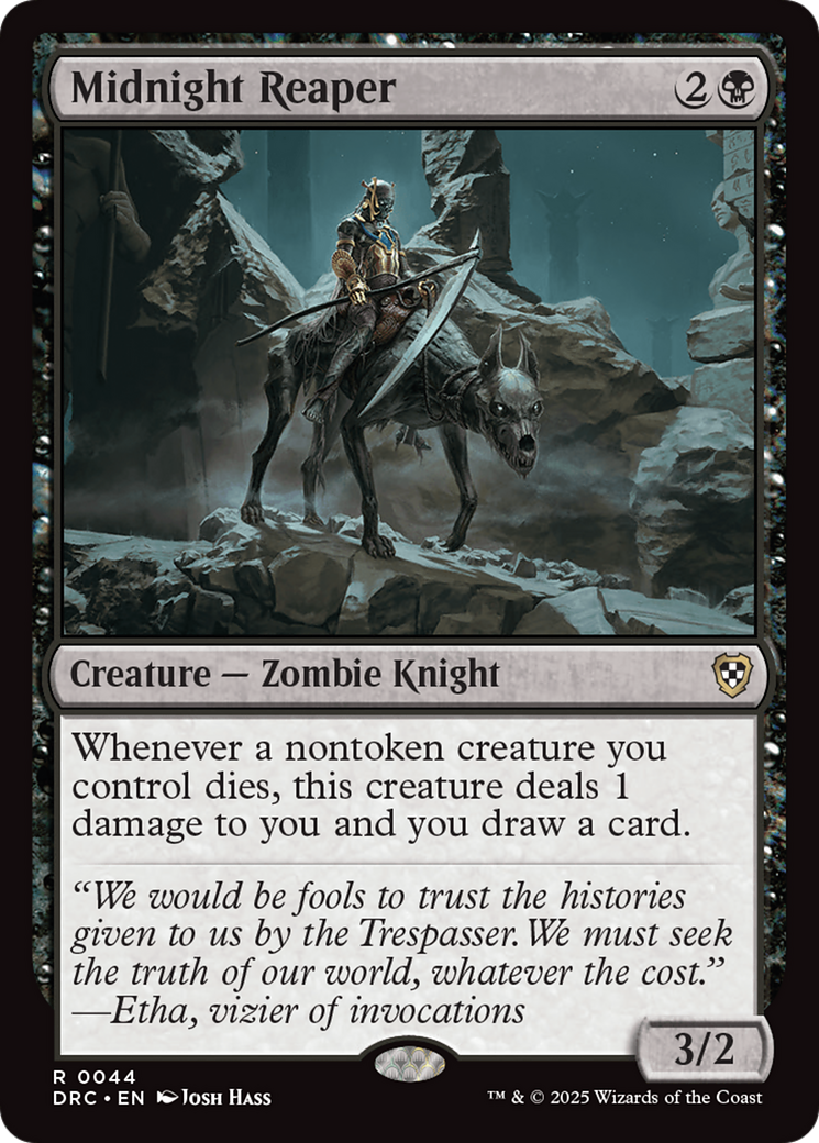 Midnight Reaper [Aetherdrift Commander] | Deep Dive Games St. Marys