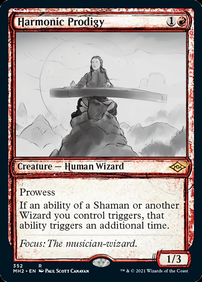 Harmonic Prodigy (Sketch) [Modern Horizons 2] | Deep Dive Games St. Marys