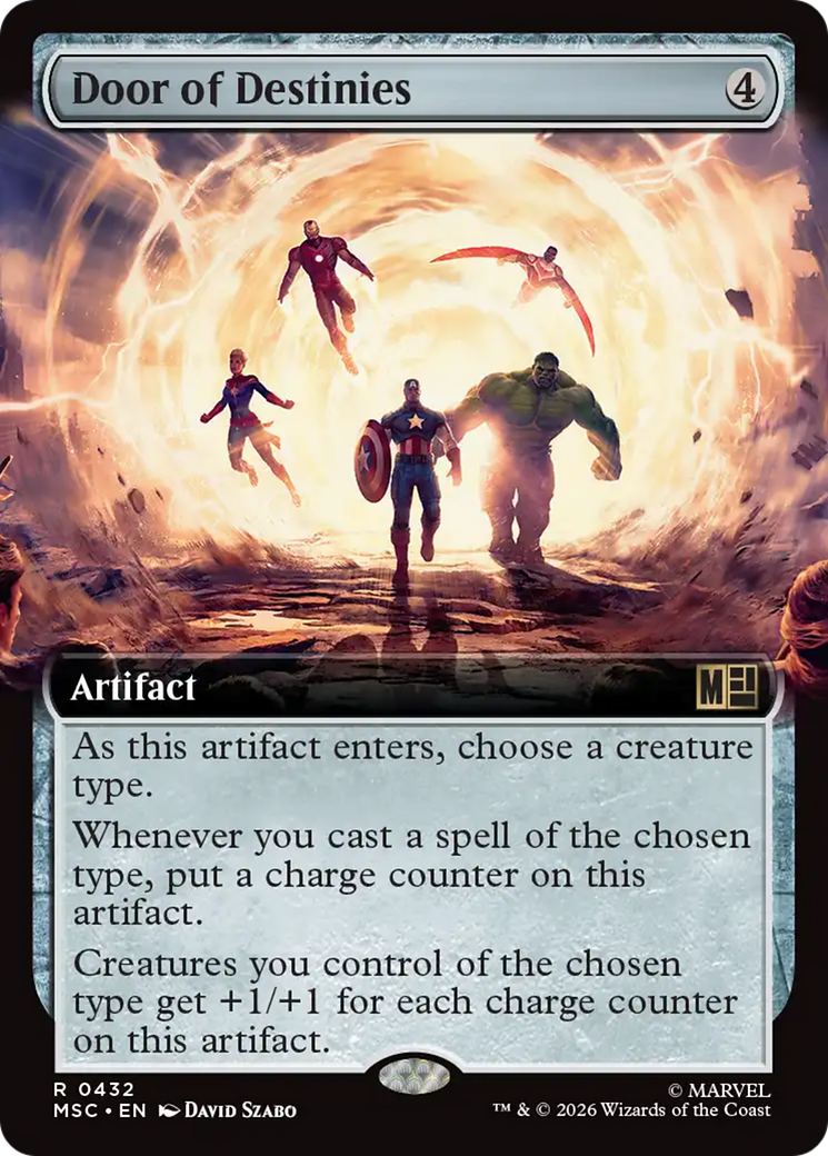 Door of Destinies (Extended Art) [Marvel Super Heroes Commander] | Deep Dive Games St. Marys