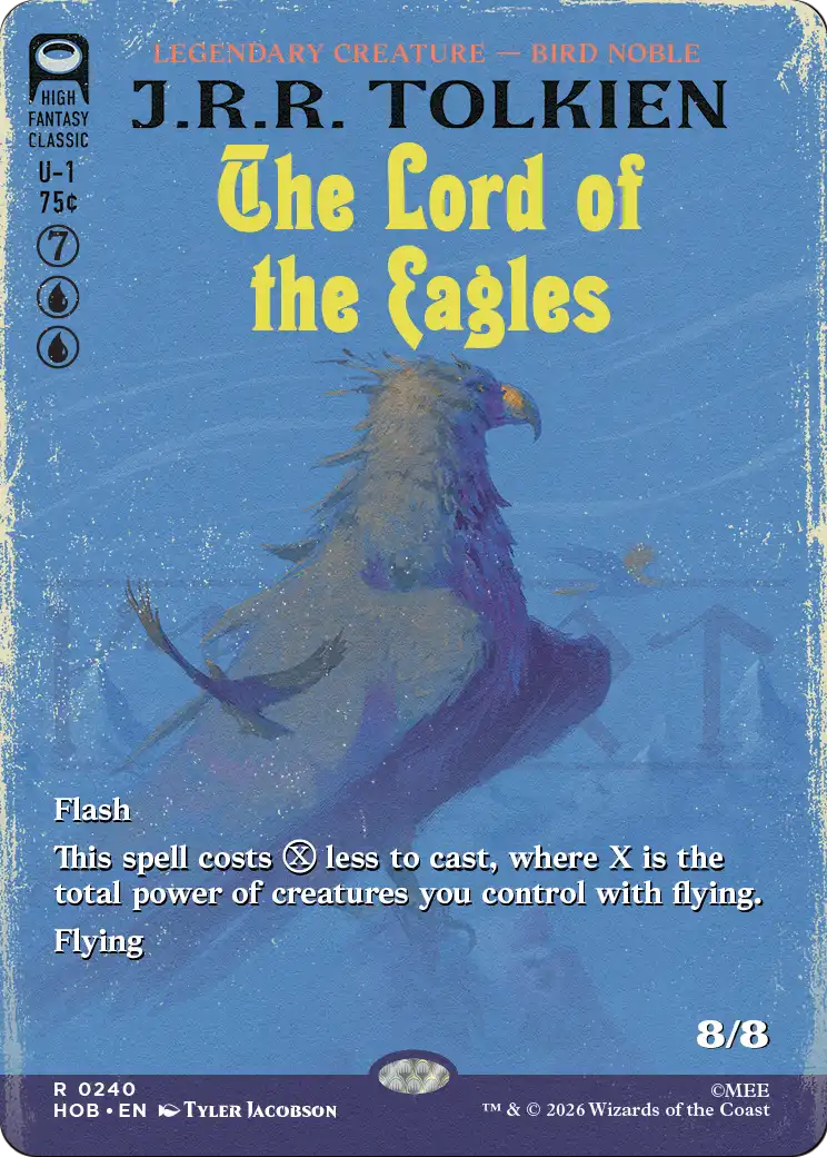 The Lord of the Eagles (Borderless) [The Hobbit] | Deep Dive Games St. Marys
