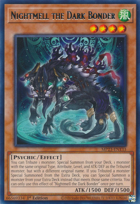 Nightmell the Dark Bonder [MP23-EN133] Rare | Deep Dive Games St. Marys
