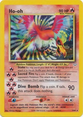 Ho-oh (7/64) [Neo Revelation Unlimited] | Deep Dive Games St. Marys