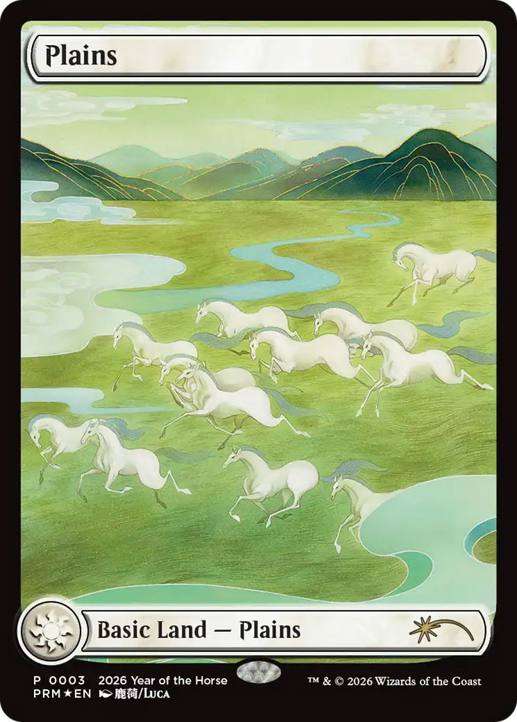 Plains (Year of the Horse 2026) [Standard Showdown Promos] | Deep Dive Games St. Marys