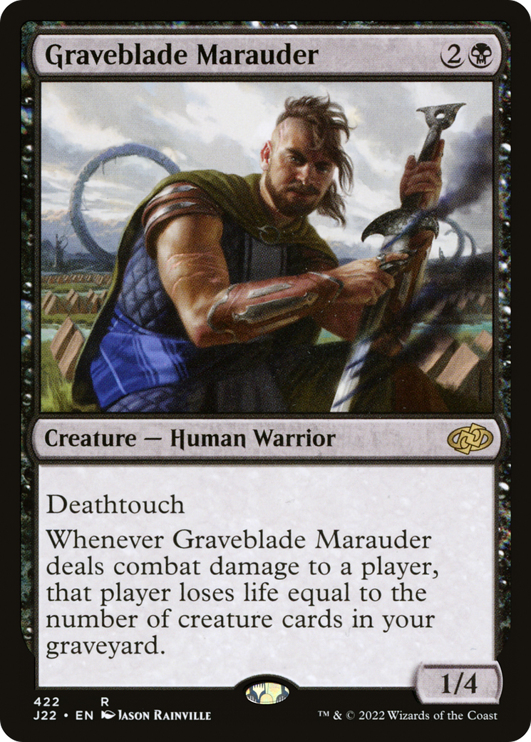 Graveblade Marauder [Jumpstart 2022] | Deep Dive Games St. Marys