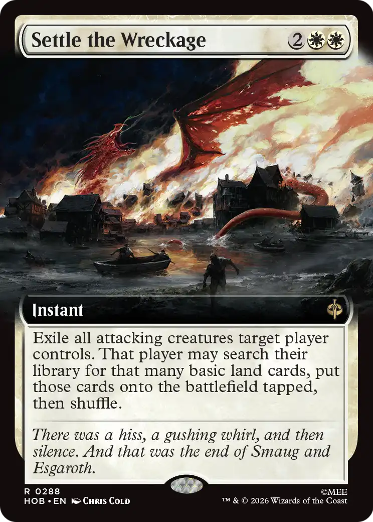 Settle the Wreckage (Extended Art) [The Hobbit] | Deep Dive Games St. Marys