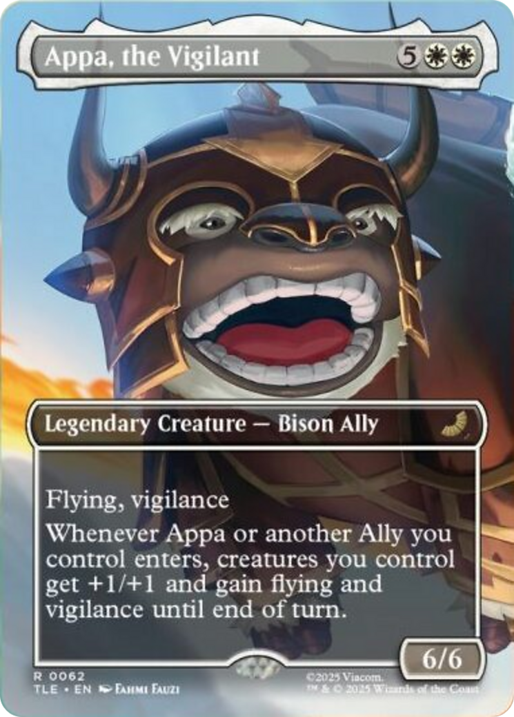 Appa, the Vigilant (Borderless) [Avatar: The Last Airbender: Eternal-Legal] | Deep Dive Games St. Marys