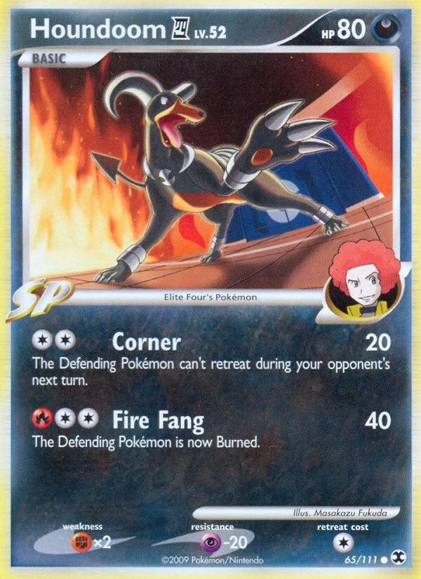 Houndoom (65/111) [Platinum: Rising Rivals] | Deep Dive Games St. Marys
