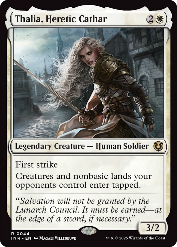 Thalia, Heretic Cathar [Innistrad Remastered] | Deep Dive Games St. Marys