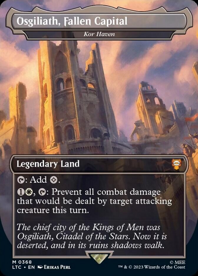 Osgiliath, Fallen Capital - Kor Haven [The Lord of the Rings: Tales of Middle-Earth Commander] | Deep Dive Games St. Marys