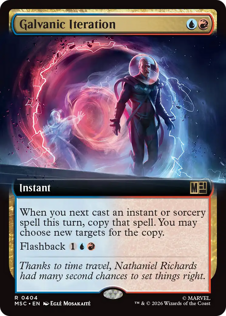 Galvanic Iteration (Extended Art) [Marvel Super Heroes Commander] | Deep Dive Games St. Marys
