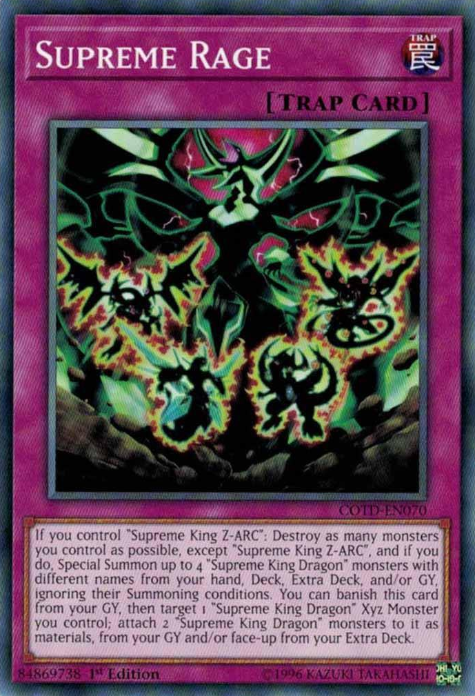 Supreme Rage [COTD-EN070] Common | Deep Dive Games St. Marys