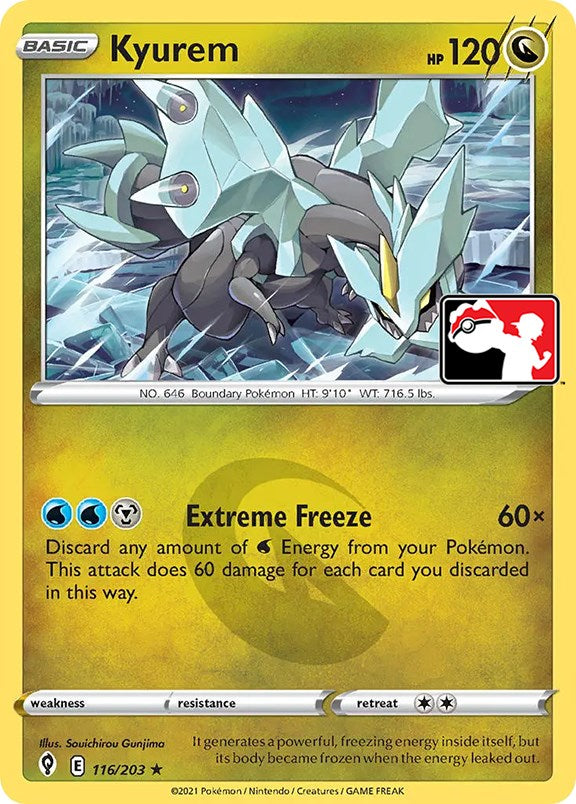 Kyurem (116/203) [Prize Pack Series One] | Deep Dive Games St. Marys