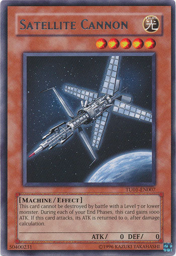 Satellite Cannon [TU01-EN007] Rare | Deep Dive Games St. Marys