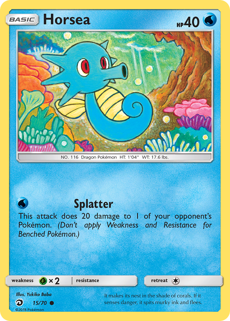 Horsea (15/70) [Sun & Moon: Dragon Majesty] | Deep Dive Games St. Marys