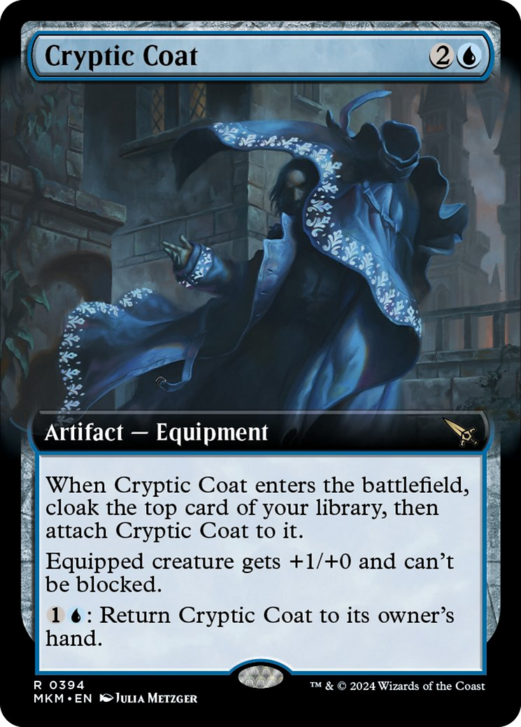 Cryptic Coat (Extended Art) [Murders at Karlov Manor] | Deep Dive Games St. Marys
