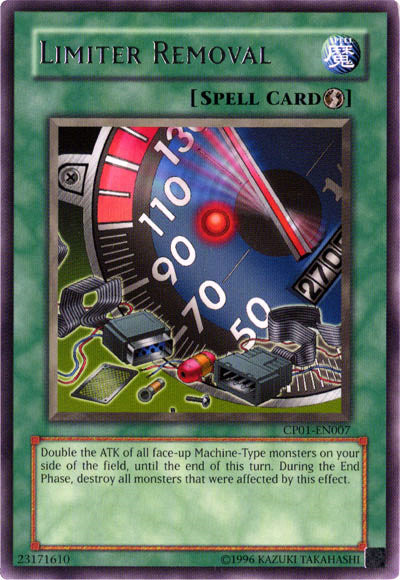 Limiter Removal [CP01-EN007] Rare | Deep Dive Games St. Marys