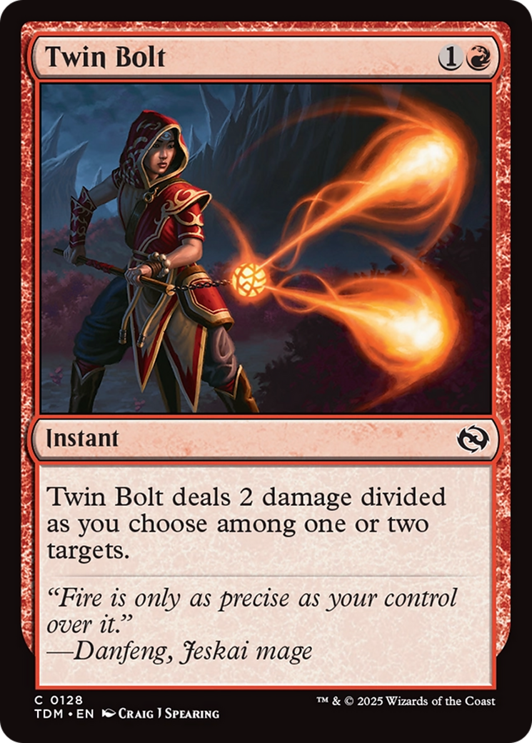 Twin Bolt [Tarkir: Dragonstorm] | Deep Dive Games St. Marys
