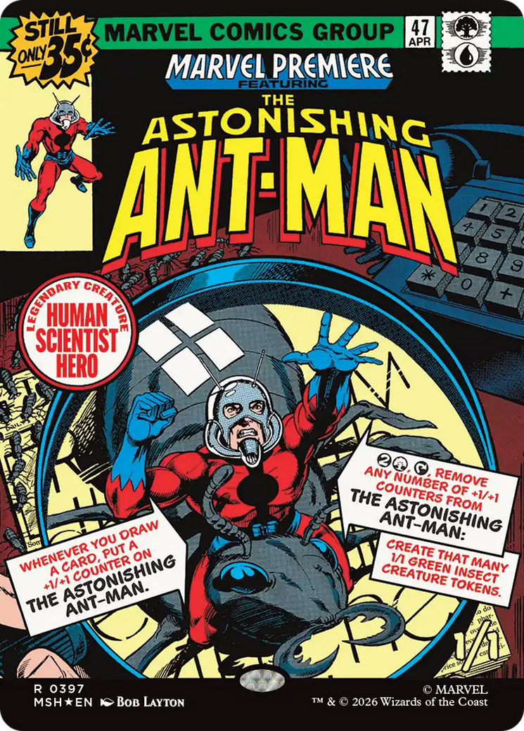 The Astonishing Ant-Man (Borderless) [Marvel Super Heroes] | Deep Dive Games St. Marys