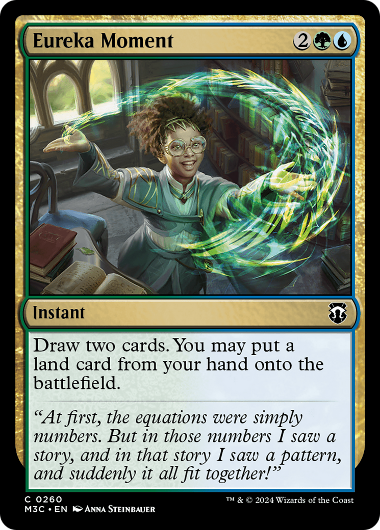 Eureka Moment (Ripple Foil) [Modern Horizons 3 Commander] | Deep Dive Games St. Marys