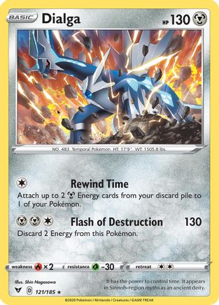 Dialga (121/185) (Theme Deck Exclusive) [Sword & Shield: Vivid Voltage] | Deep Dive Games St. Marys