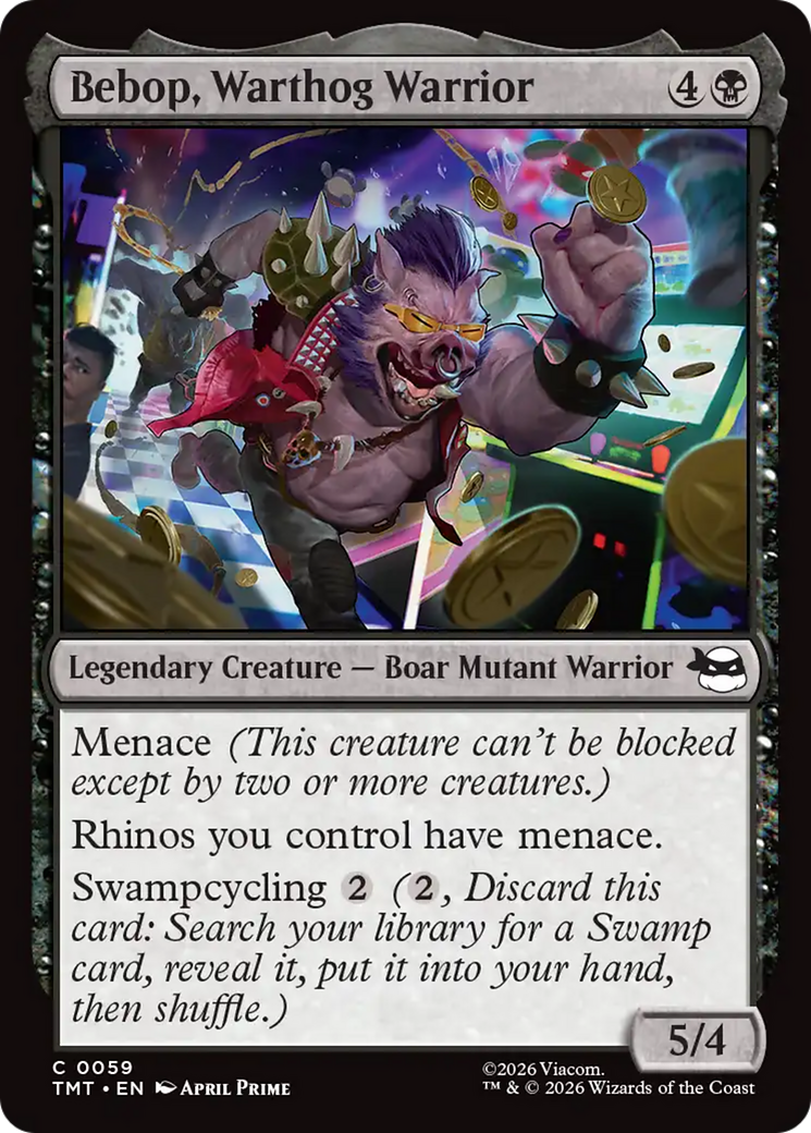 Bebop, Warthog Warrior [Teenage Mutant Ninja Turtles] | Deep Dive Games St. Marys