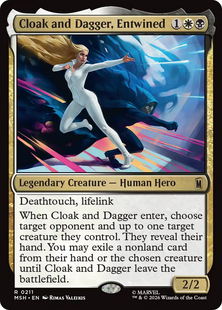 Cloak and Dagger, Entwined [Marvel Super Heroes] | Deep Dive Games St. Marys