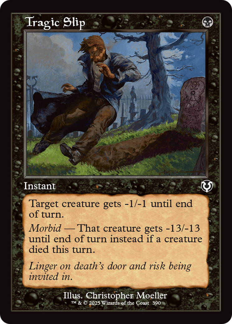 Tragic Slip (Retro Frame) [Innistrad Remastered] | Deep Dive Games St. Marys