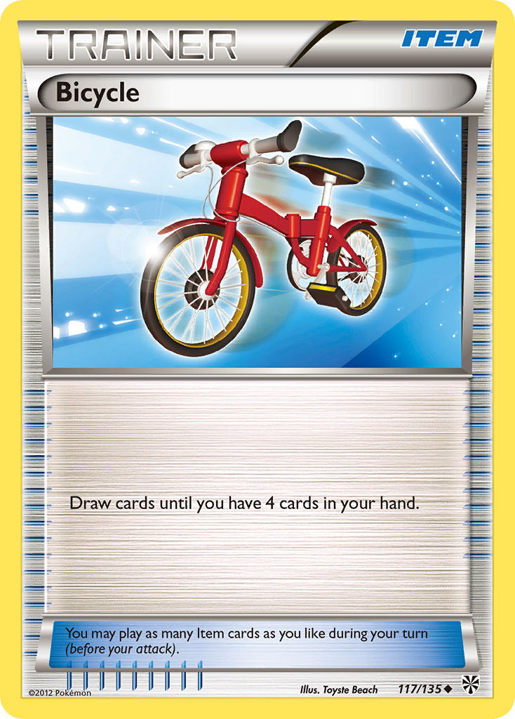 Bicycle (117/135) [Black & White: Plasma Storm] | Deep Dive Games St. Marys