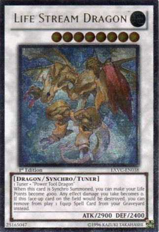 Life Stream Dragon [EXVC-EN038] Ultimate Rare | Deep Dive Games St. Marys