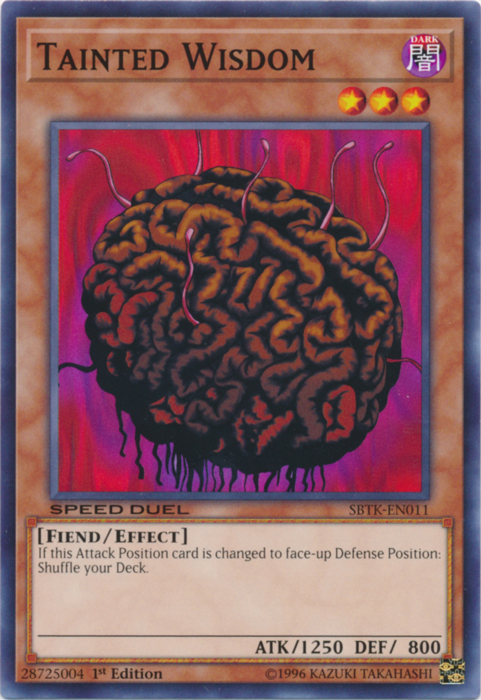 Tainted Wisdom [SBTK-EN011] Common | Deep Dive Games St. Marys