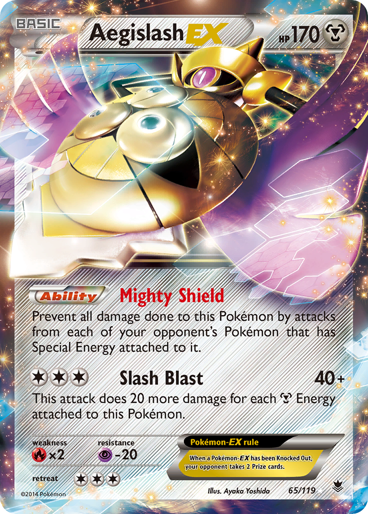 Aegislash EX (65/119) [XY: Phantom Forces] | Deep Dive Games St. Marys
