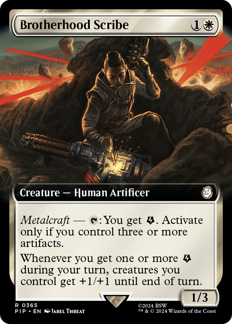 Brotherhood Scribe (Extended Art) [Fallout] | Deep Dive Games St. Marys