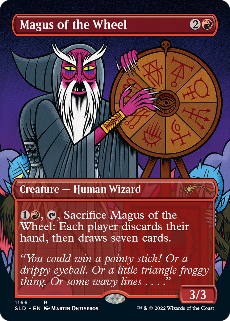 Magus of the Wheel (Borderless) [Secret Lair Drop Series] | Deep Dive Games St. Marys