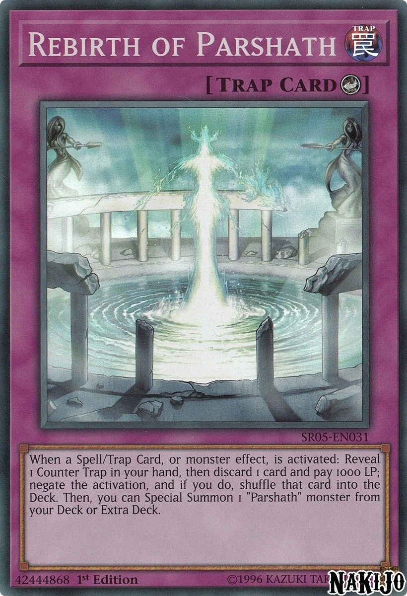Rebirth of Parshath [SR05-EN031] Super Rare | Deep Dive Games St. Marys