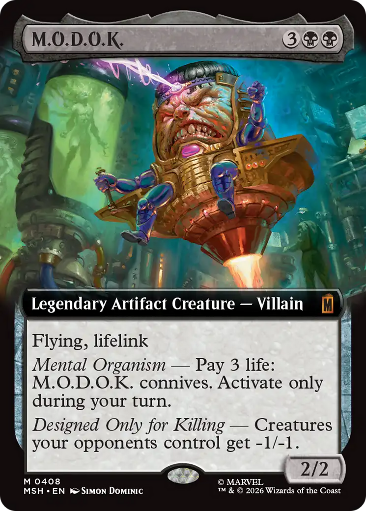 M.O.D.O.K. (Extended Art) [Marvel Super Heroes] | Deep Dive Games St. Marys