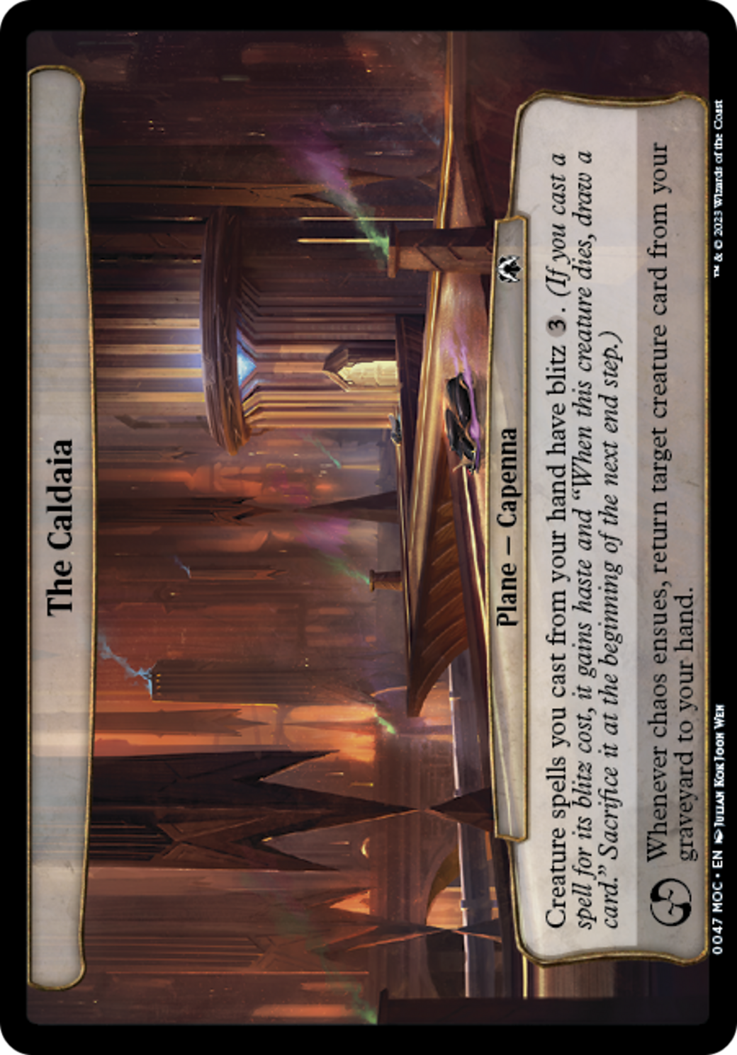 The Caldaia [March of the Machine Commander] | Deep Dive Games St. Marys