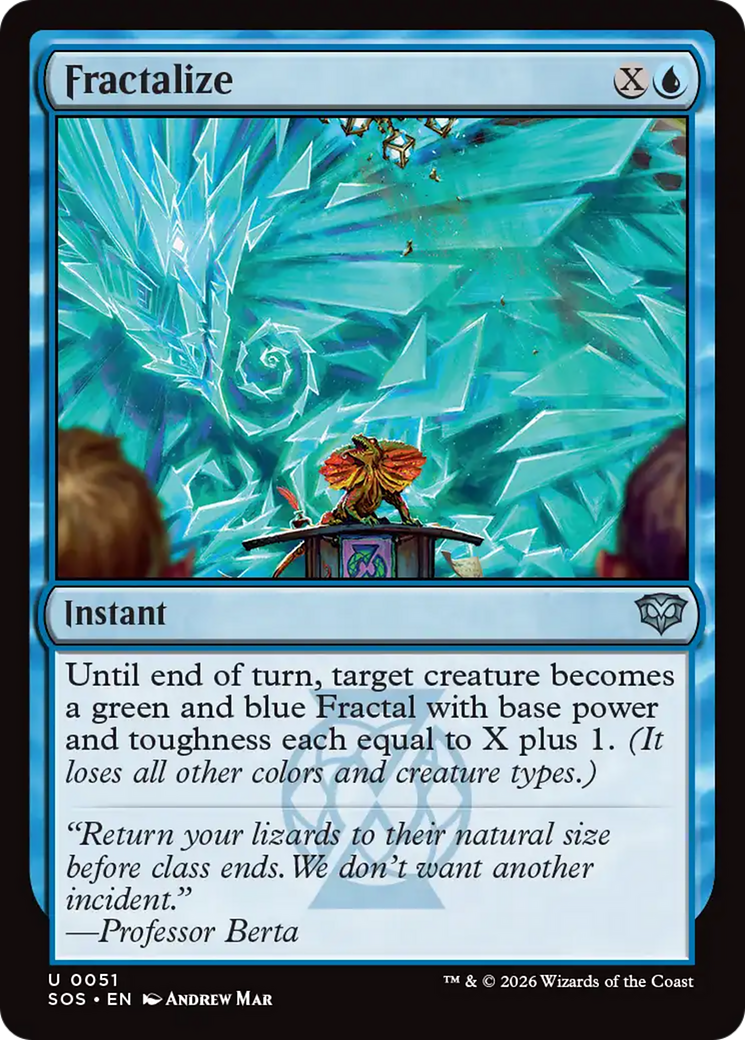 Fractalize [Secrets of Strixhaven] | Deep Dive Games St. Marys