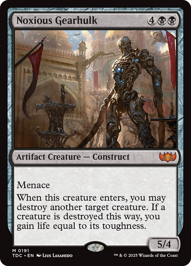Noxious Gearhulk [Tarkir: Dragonstorm Commander] | Deep Dive Games St. Marys