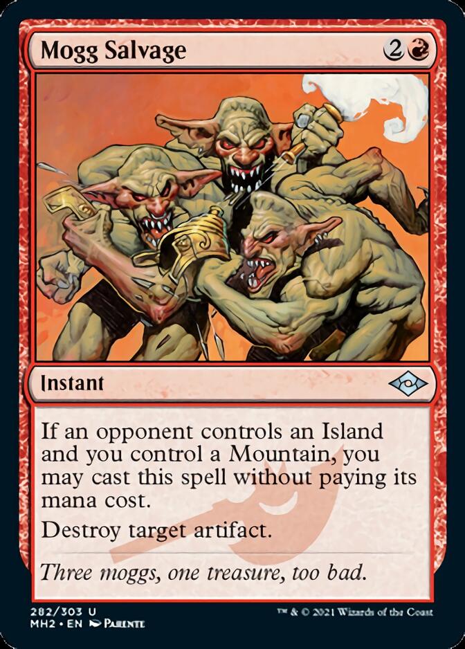 Mogg Salvage (Foil Etched) [Modern Horizons 2] | Deep Dive Games St. Marys
