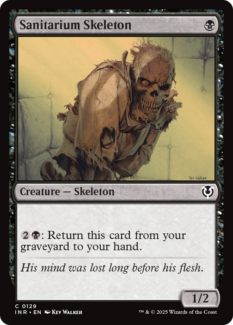 Sanitarium Skeleton [Innistrad Remastered] | Deep Dive Games St. Marys