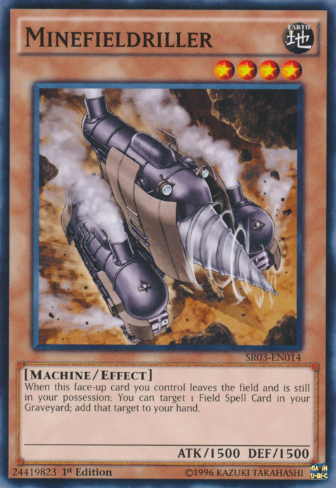 Minefieldriller [SR03-EN014] Common | Deep Dive Games St. Marys