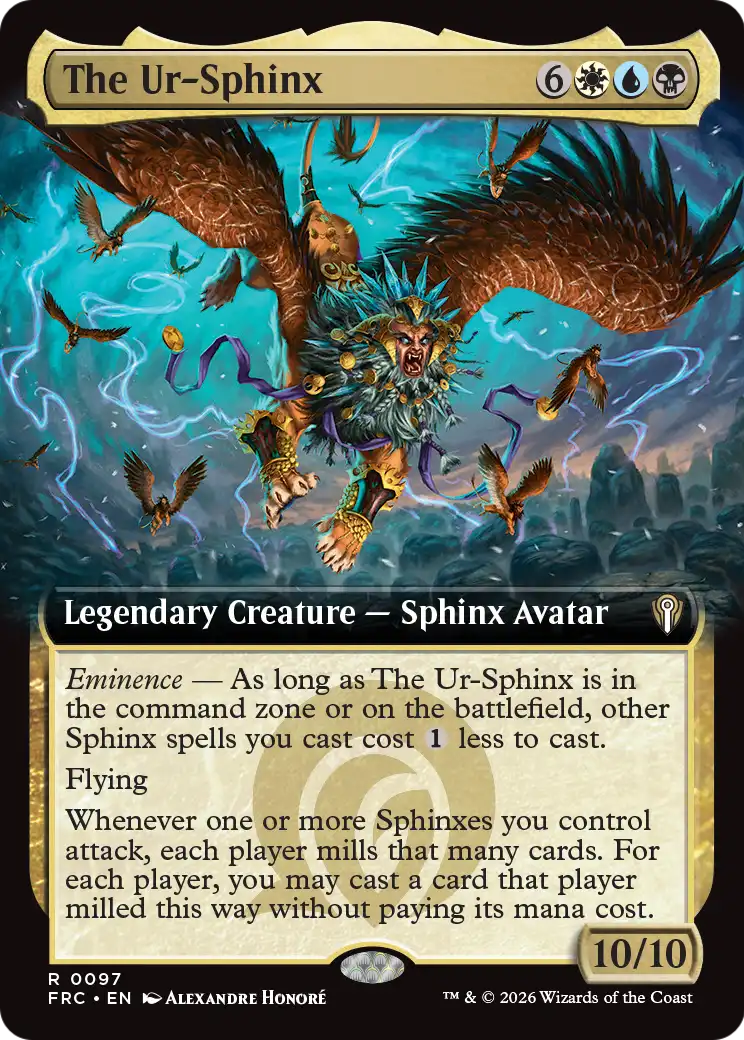 The Ur-Sphinx (Extended Art) [Reality Fracture Commander] | Deep Dive Games St. Marys