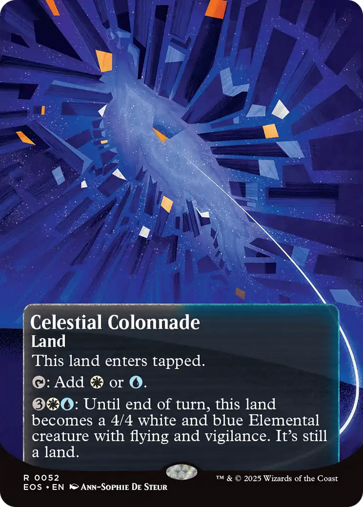 Celestial Colonnade (0052) (Borderless) [Edge of Eternities: Stellar Sights] | Deep Dive Games St. Marys