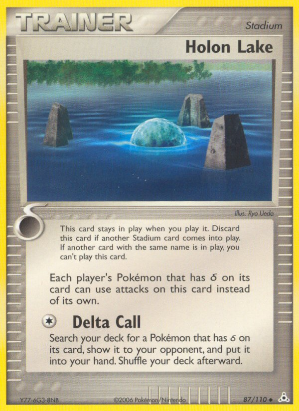 Holon Lake (87/110) [EX: Holon Phantoms] | Deep Dive Games St. Marys