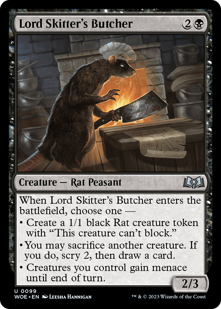 Lord Skitter's Butcher [Wilds of Eldraine] | Deep Dive Games St. Marys